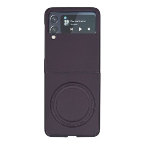 Nettech Samsung Galaxy Z Flip 3 Uyumlu NT-N036 Arka Koruma Kılıf (Mor) NT-107823