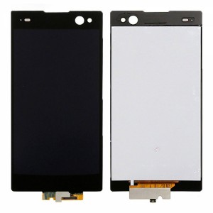 Teknonet Sony Xperia C3 Uyumlu Org Lcd+Dokunmatik+Çıtalı (Siyah) VR-4865