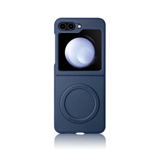 Nettech Samsung Galaxy Z Flip 5 Uyumlu NT-N036 Arka Koruma Kılıf (Lacivert) NT-107835