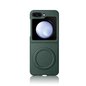 Nettech Samsung Galaxy Z Flip 5 Uyumlu NT-N036 Arka Koruma Kılıf (Yeşil) NT-107834