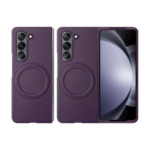 Nettech Samsung Galaxy Z Fold 5 Uyumlu NT-N036 Arka Koruma Kılıf (Mor) NT-107848
