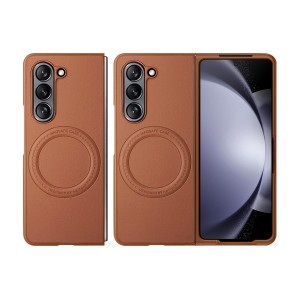 Nettech Samsung Galaxy Z Fold 5 Uyumlu NT-N036 Arka Koruma Kılıf (Kahverengi) NT-107847