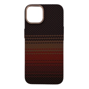 Nettech Apple iPhone 13 Uyumlu NT-N069 Kevlar Arka Koruma Kılıf (Kahverengi) NT-113307