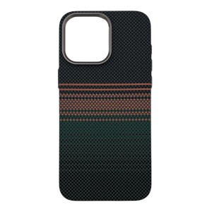 Nettech Apple iPhone 16 Pro Uyumlu NT-N069 Kevlar Arka Koruma Kılıf (Yeşil) NT-113285