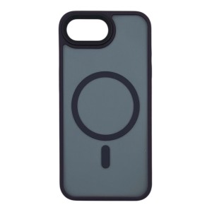 Nettech Apple iPhone 16E Uyumlu Mat Renkli MagSafe Arka Koruma Kılıf (Mor) NT-112173