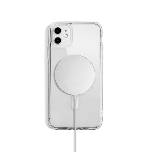 Nettech Apple iPhone 11 Uyumlu NT-N011 Pc Magsafe Arka Koruma Kılıf (Şeffaf) NT-112543