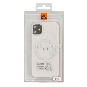 Nettech Apple iPhone 11 Uyumlu NT-N011 Pc Magsafe Arka Koruma Kılıf (Şeffaf) NT-112543
