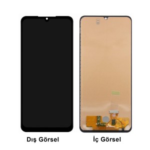 Teknonet Samsung Galaxy A22 4G Uyumlu TFT Kalite Lcd+Dokunmatik (Siyah) NT-92503