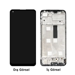 Teknonet Oppo A74 Uyumlu Oled Lcd+Dokunmatik+Çıtalı (Siyah) NT-108907