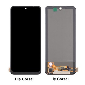Teknonet Xiaomi Redmi Note 10 Uyumlu Org Lcd+Dokunmatik (Siyah) NT-89564