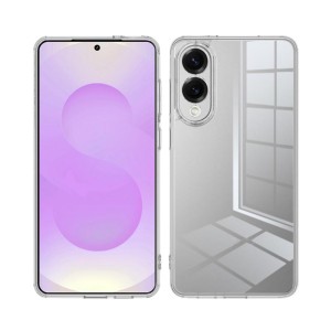 Nettech Samsung Galaxy S25 Edge Uyumlu Şeffaf Seri Arka Koruma Kılıf (Şeffaf) NT-113393