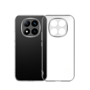 Nettech Xiaomi Redmi Note 14 Pro Uyumlu Lüx Seri Kamera Korumalı Arka Koruma Kılıf (Şeffaf) NT-112278