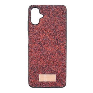 Nettech Samsung Galaxy A06 Uyumlu Simli Arka Koruma Kılıf (Mor) NT-113470