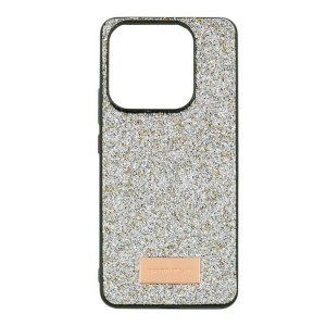 Nettech Xiaomi Redmi Note 14 Uyumlu Simli Arka Koruma Kılıf (Gold) NT-113488