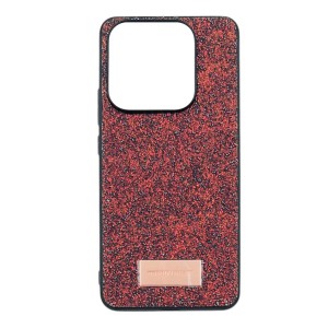 Nettech Xiaomi Redmi Note 14 Uyumlu Simli Arka Koruma Kılıf (Mor) NT-113487