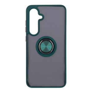 Nettech Samsung Galaxy A16 Uyumlu Buzlu Yüzüklü Arka Koruma Kılıf (Yeşil) NT-113530
