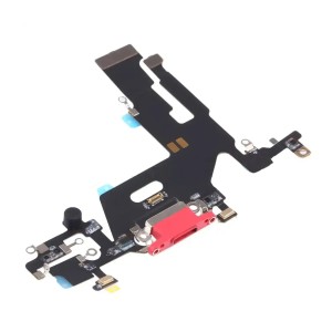 Teknonet Apple iPhone 11 Uyumlu Bordlu Şarj Soketi (Kırmızı) NT-113444