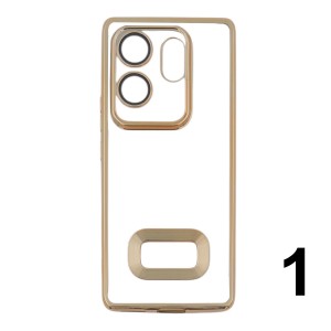 Nettech İnfinix Zero 30 Uyumlu Round Silikon Seri Arka Koruma Kılıf (Karışık Renk) NT-111686