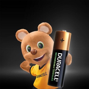 Teknonet Uyumlu Duracell Şarj Edilebilir Pil AA 1300 mAh Batarya (Sarı) NT-113781
