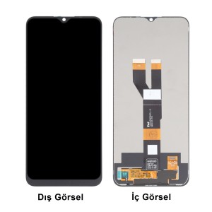Teknonet Realme C11 2021 Uyumlu Org Lcd+Dokunmatik (Siyah) NT-113831