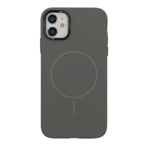 Nettech Apple iPhone 11 Uyumlu Magsafe Arka Koruma Kılıf (Gri) NT-113911