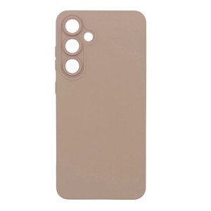 Nettech Samsung Galaxy S24 FE Uyumlu Nano Arka Koruma Kılıf (Kahverengi) NT-113941