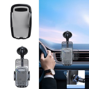 Nettech W17 Araç içi Yapışkan Etkili Telefon Tutucu (Siyah) NT-113953