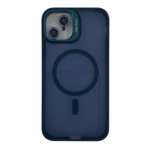 Nettech Apple iPhone 13 Uyumlu Armor Magsafe Arka Koruma Kılıf (Lacivert) NT-113907