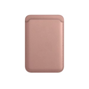 Nettech Telefon Mıknatıslı Deri Kartlık Cüzdan (Pembe) NT-114425