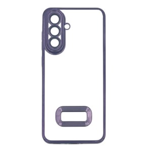 Nettech Samsung Galaxy A56 Uyumlu Round Silikon Seri Arka Koruma Kılıf (Mor) NT-114395