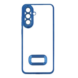 Nettech Samsung Galaxy A56 Uyumlu Round Silikon Seri Arka Koruma Kılıf (Mavi) NT-114396