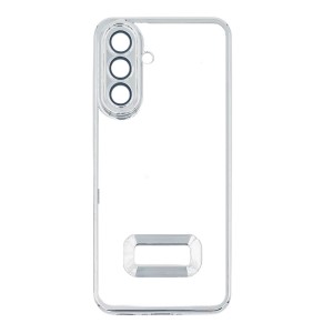 Nettech Samsung Galaxy A26 Uyumlu Round Silikon Seri Arka Koruma Kılıf (Gri) NT-114408
