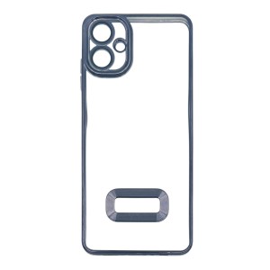 Nettech Samsung Galaxy A06 Uyumlu Round Silikon Seri Arka Koruma Kılıf (Siyah) NT-114409