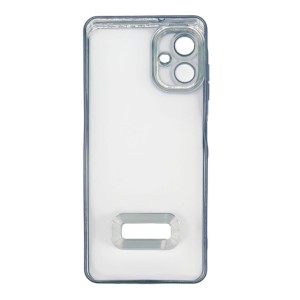 Nettech Samsung Galaxy A06 Uyumlu Round Silikon Seri Arka Koruma Kılıf (Siyah) NT-114409