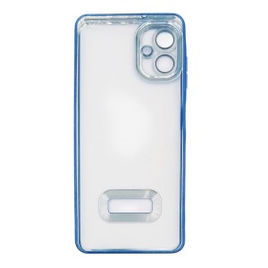 Nettech Samsung Galaxy A06 Uyumlu Round Silikon Seri Arka Koruma Kılıf (Mavi) NT-114411