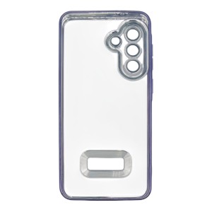 Nettech Samsung Galaxy A36 Uyumlu Round Silikon Seri Arka Koruma Kılıf (Mor) NT-114402