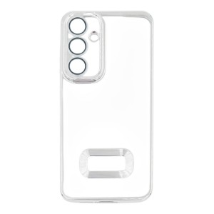 Nettech Samsung Galaxy S24 FE Uyumlu Round Silikon Seri Arka Koruma Kılıf (Uzay Grisi) NT-114415