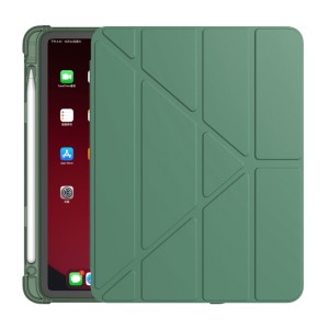 Nettech Apple iPad 10 Nesil 10.9 2022 Uyumlu Flip Prizma Seri Kapaklı Kılıf (Yeşil) NT-104973