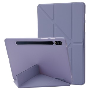 Nettech Samsung Galaxy Tab S9 FE Plus Uyumlu Flip Prizma Seri Kapaklı Kılıf (Mavi Koyu) NT-114555