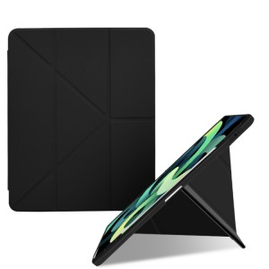 Nettech Apple iPad 8.Nesil 10.2 Uyumlu Flip Prizma Seri Kapaklı Kılıf (Siyah) NT-104993