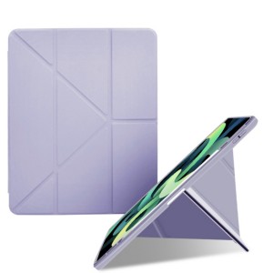 Nettech Samsung Galaxy Tab S9 FE Uyumlu Flip Prizma Seri Kapaklı Kılıf (Lila) NT-114558