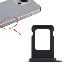 Teknonet Apple iPhone 15 Pro Max Uyumlu Sim Metali (Siyah) NT-114569