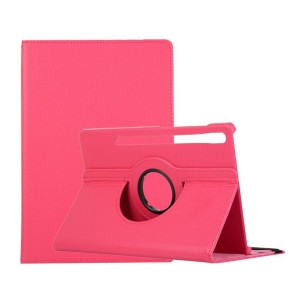 Nettech Samsung Galaxy Tab S9 Plus Uyumlu 360 Kapaklı Kılıf (Pembe) NT-110681