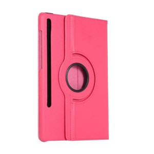Nettech Samsung Galaxy Tab S9 Plus Uyumlu 360 Kapaklı Kılıf (Pembe) NT-110681