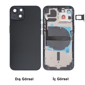 Teknonet Apple iPhone 13 Uyumlu Boş Kasa (Siyah) NT-112254