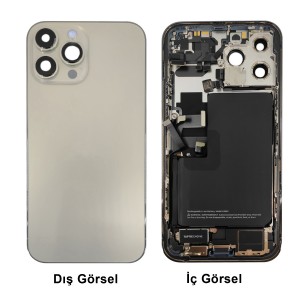 Teknonet Apple iPhone 14 Pro Max Uyumlu Dolu Kasa Çıkma (Beyaz) NT-103424