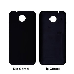 Teknonet HTC Desire 601 Uyumlu NT-6870 Batarya Kapağı (Siyah) NT-6870