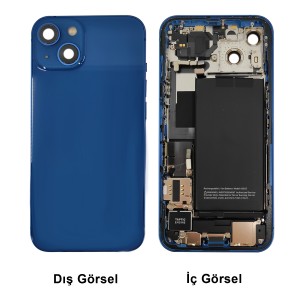 Teknonet Apple iPhone 13 Uyumlu Dolu Kasa Çıkma (Mavi) NT-94637