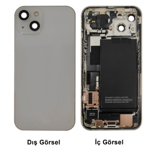 Teknonet Apple iPhone 13 Uyumlu Dolu Kasa Çıkma (Beyaz) NT-94635