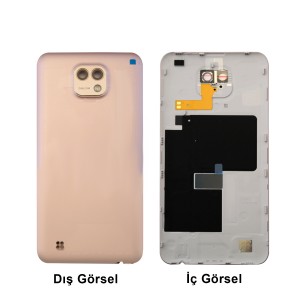 Teknonet LG X K580 Uyumlu VR-3214 Batarya Kapağı (Rose Gold) VR-3214